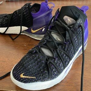Nike LeBron 18 Lakers Basketball shoes